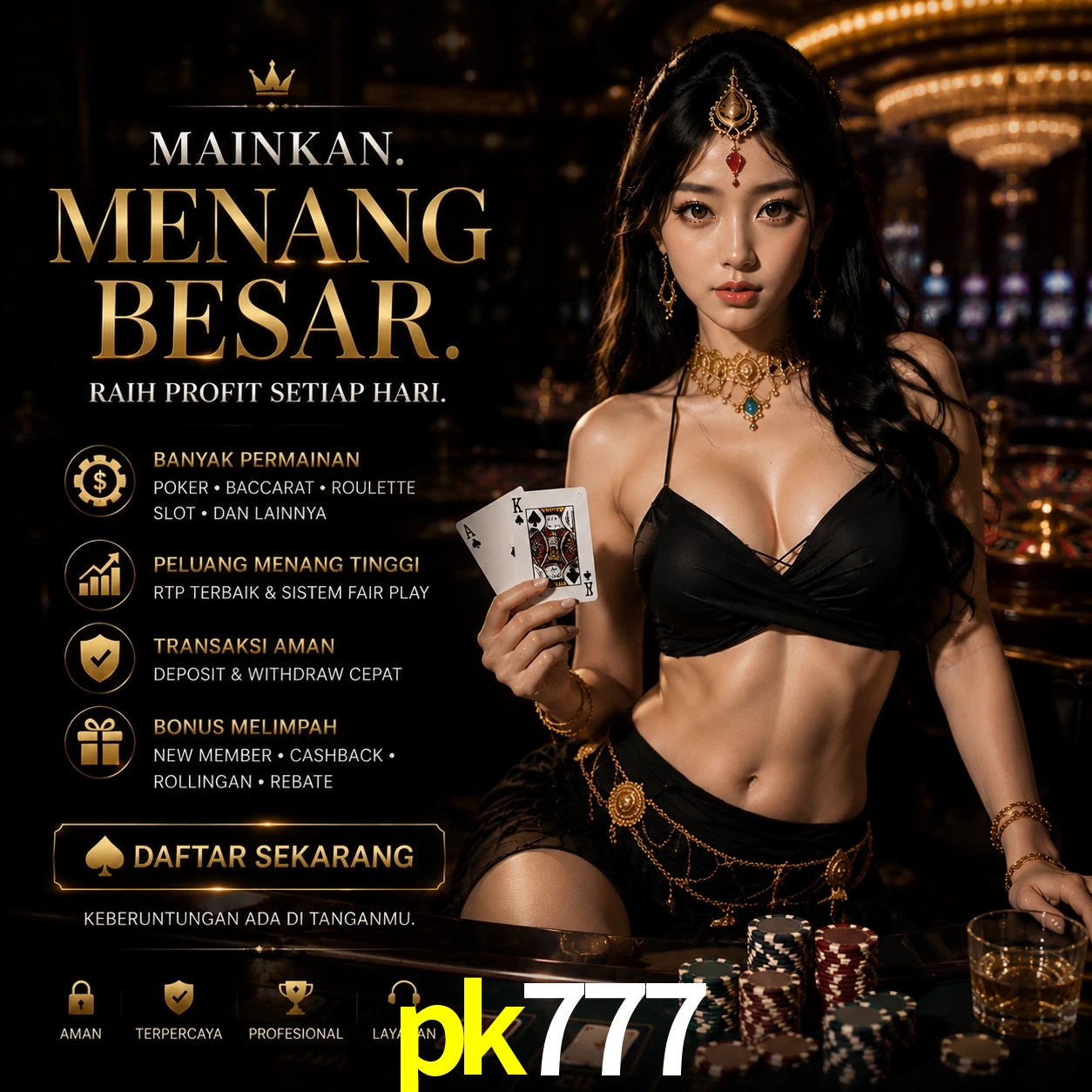 App pk777 para Android e iOS - download grátis